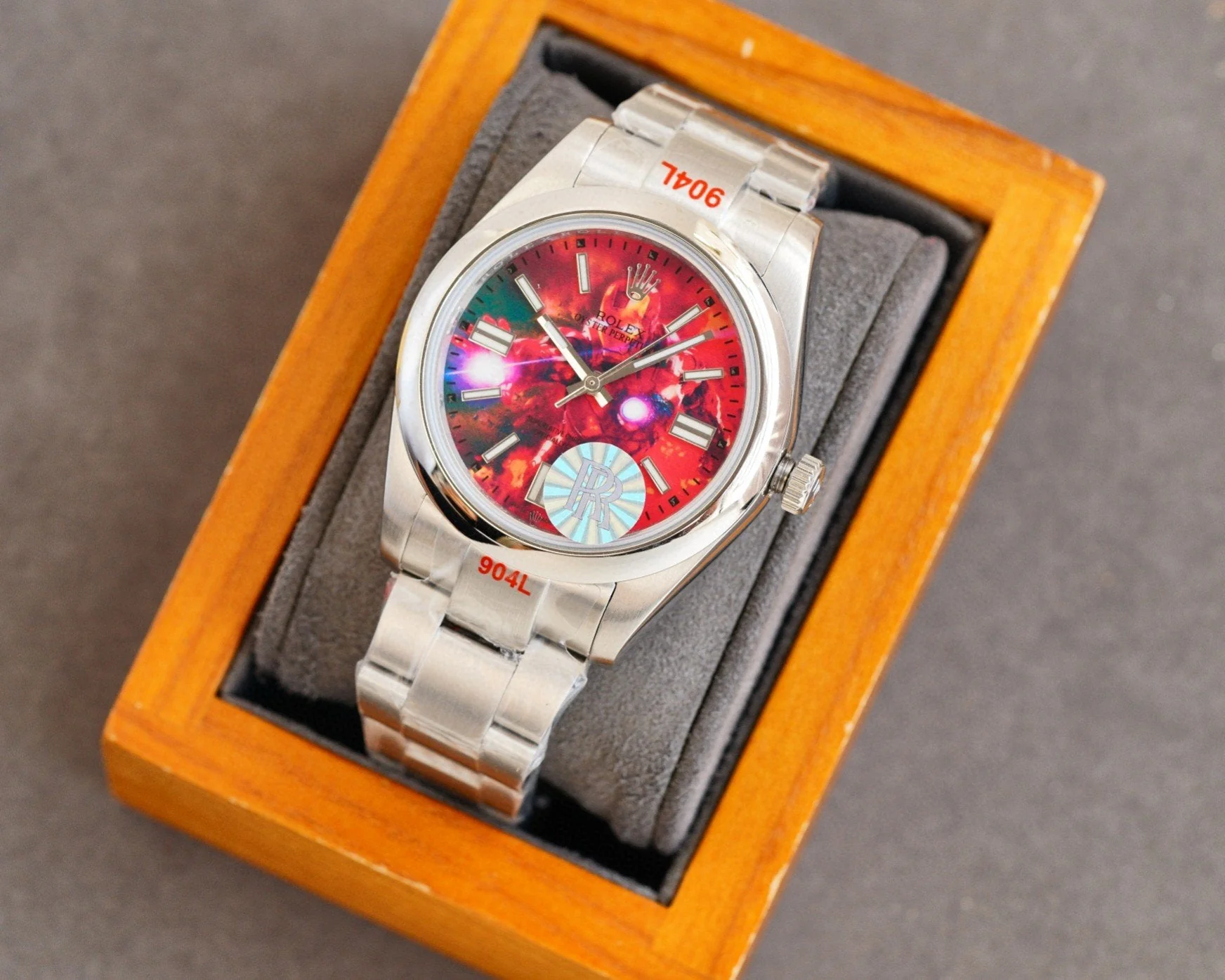 OYSTER 41 STAINLESS STEEL CUSTOM IRONMAN