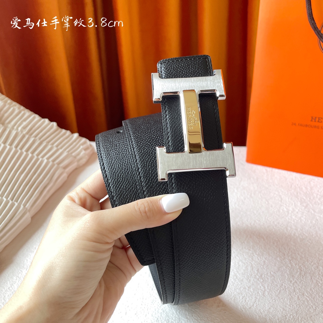 Hermes Men Belt Width 3.8cm