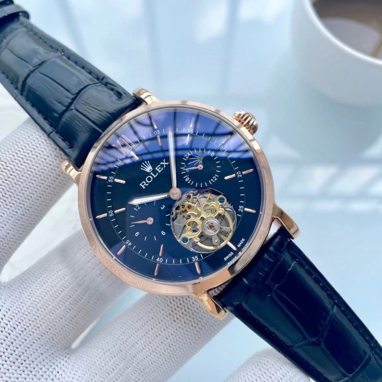 CELLINI SECOND TIME MOONPHASE TOURBILLON