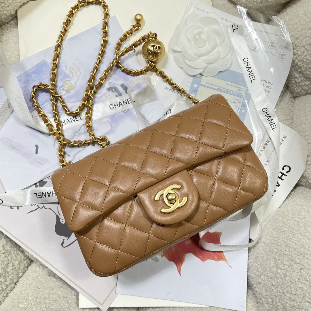 Chanel AS1787 Shoulder Bags Sheepskin 20cm