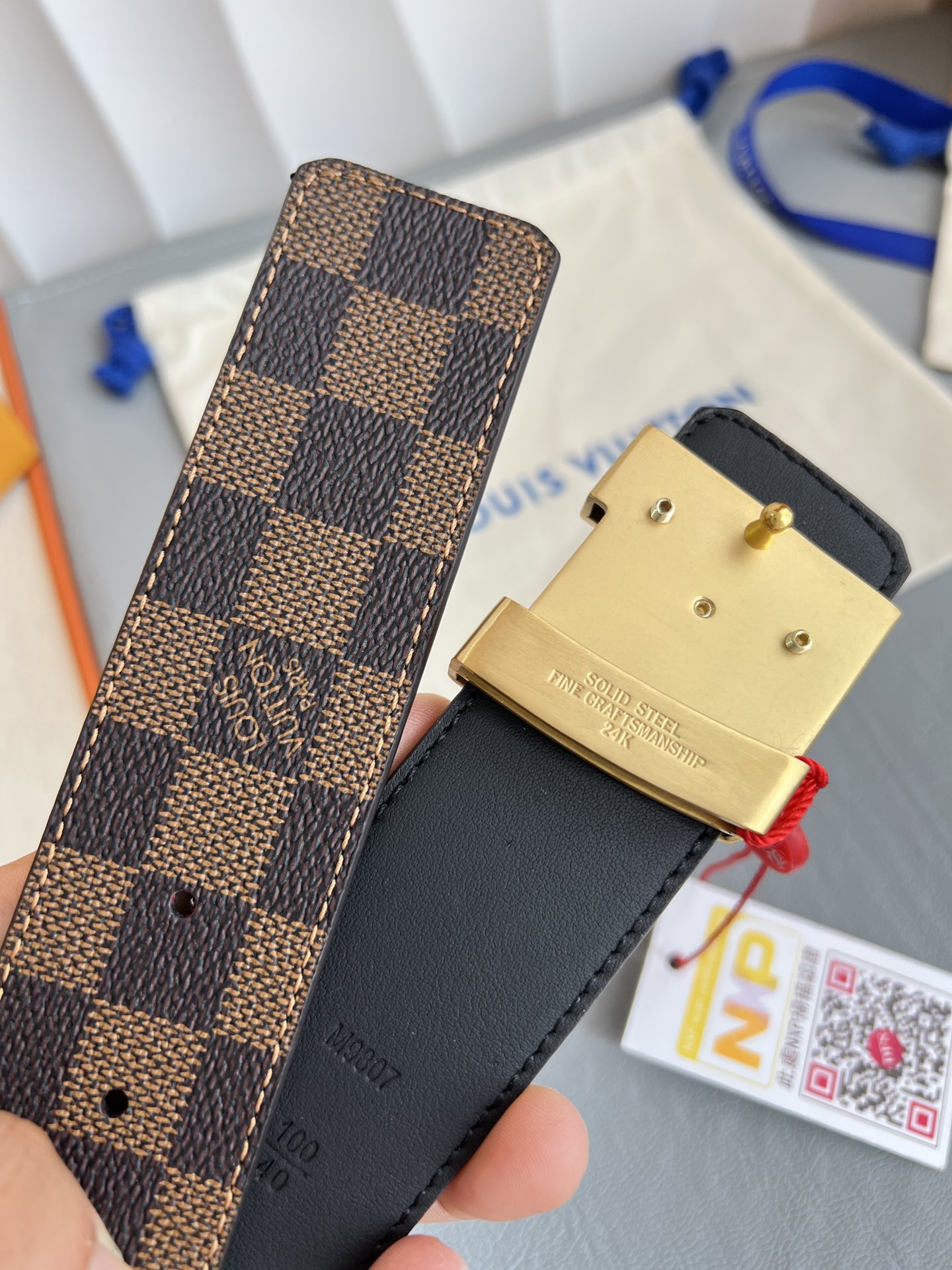 Louis Vuitton Men Belt Width 3.8cm