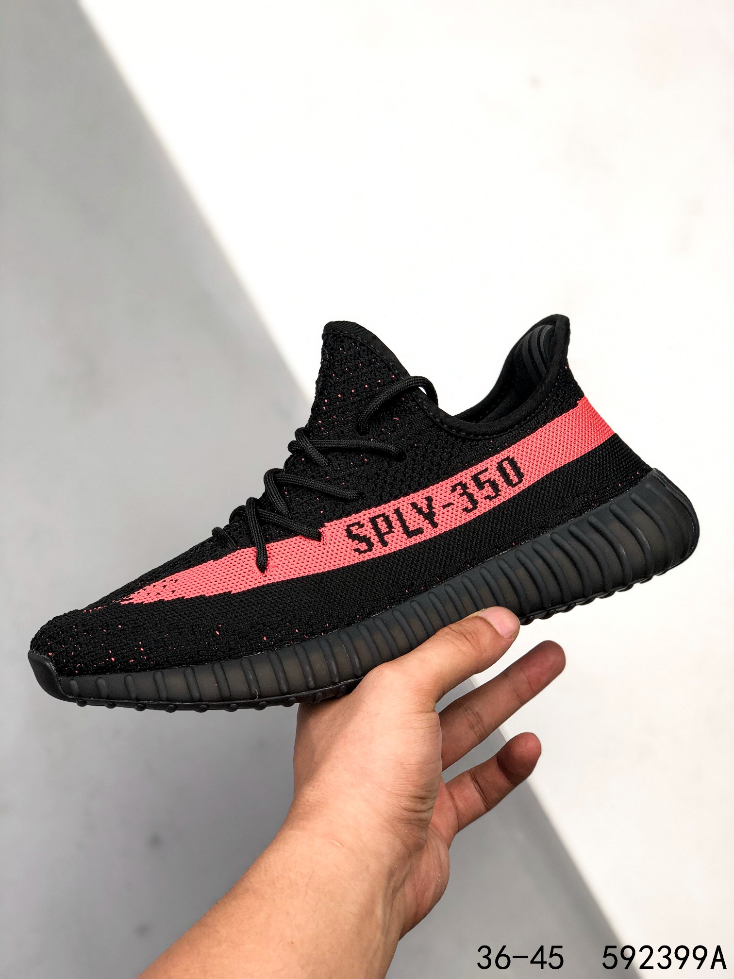 Yeezy 350 Boost 350 V2 Mens/Women Sneakers Shoes Black4 36 - 45