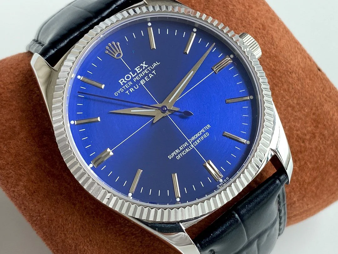 OYSTER PERPETUAL 41 STEEL CASE LEATHER