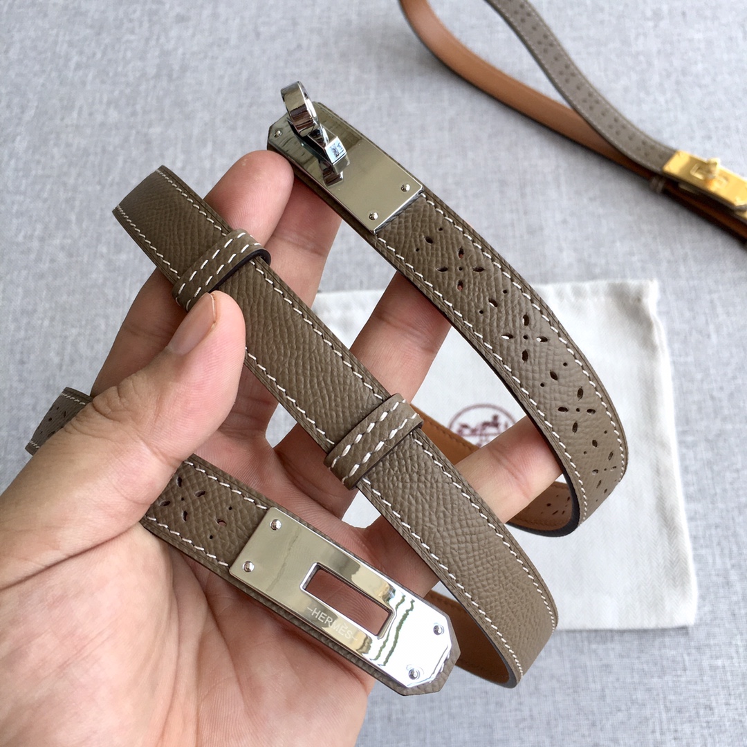 Hermes Kelly Women Belt Width 1.8cm