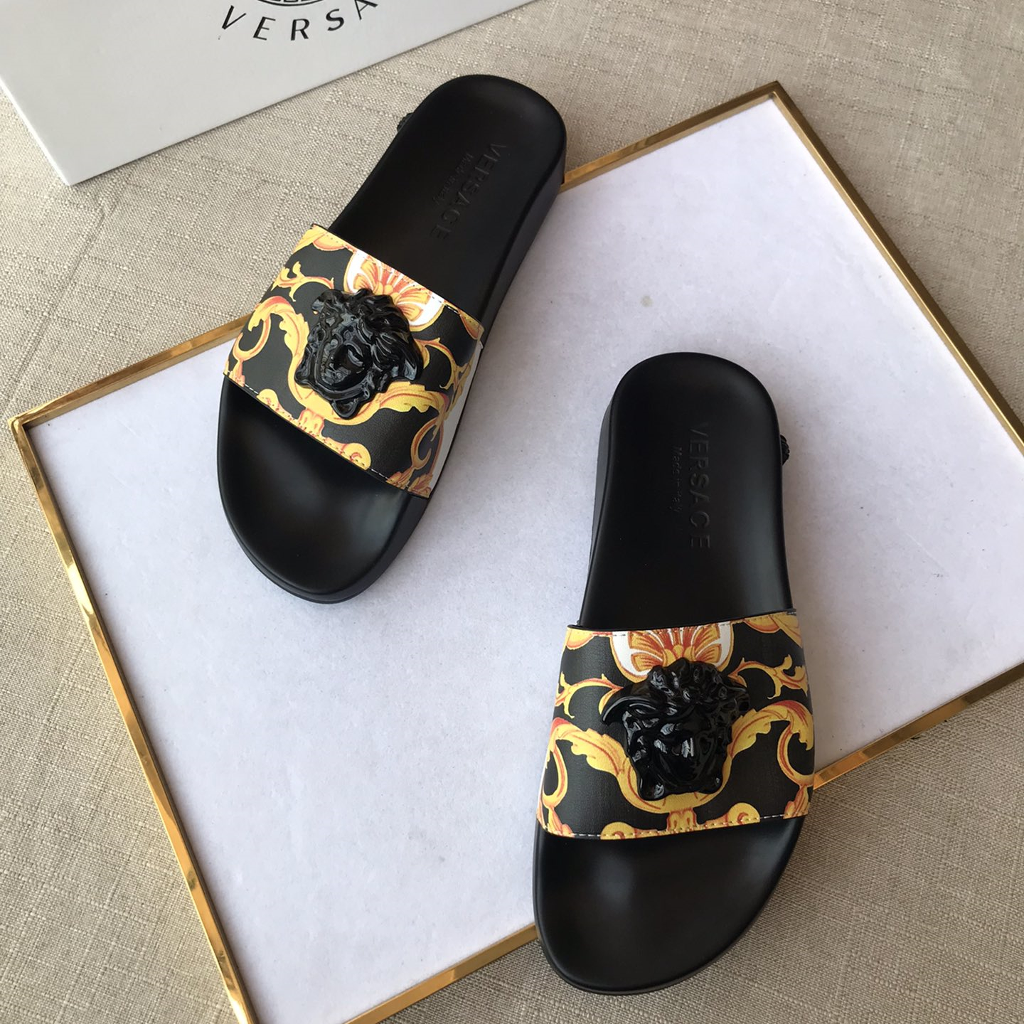 Versace Mens Women Sandals Gr. 36-46