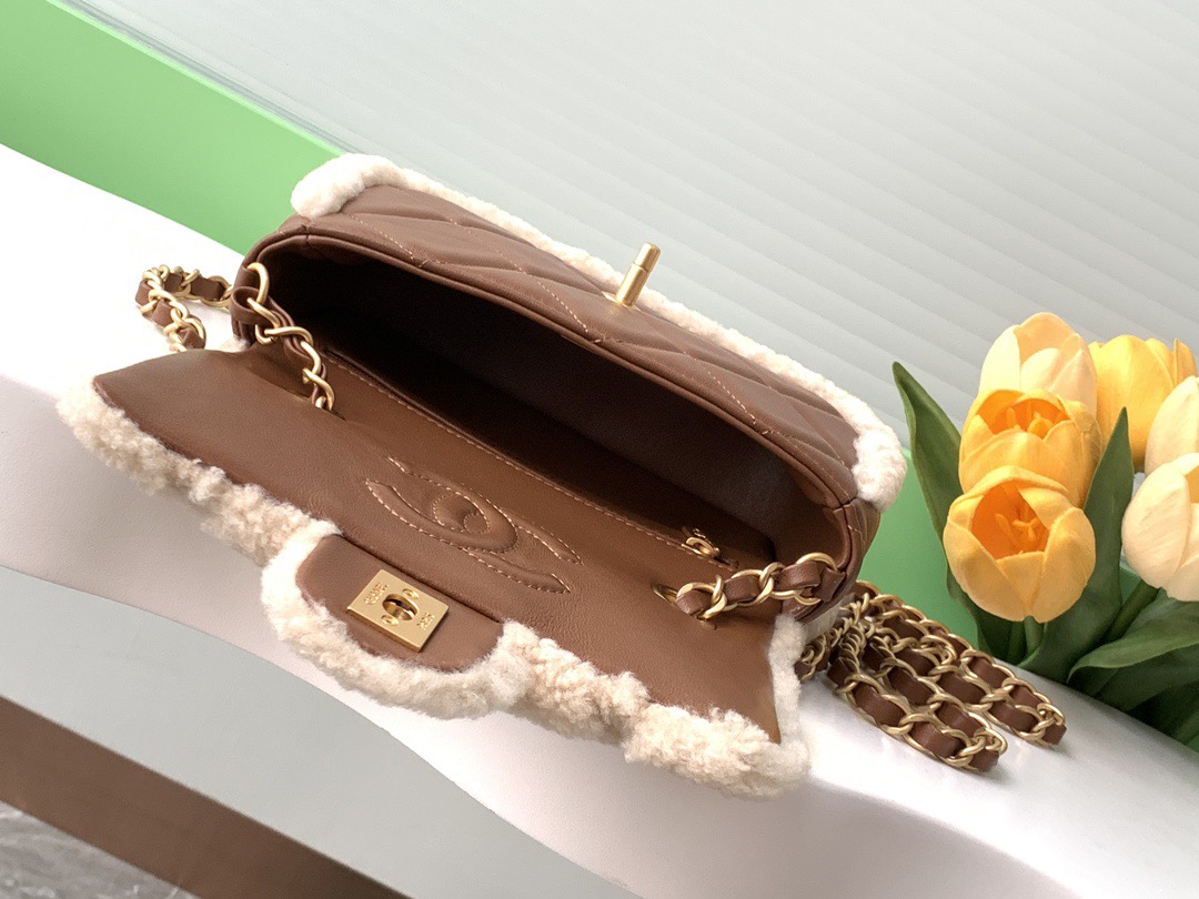 Chanel AS5148 Women Shoulder Bags 12*18*6cm