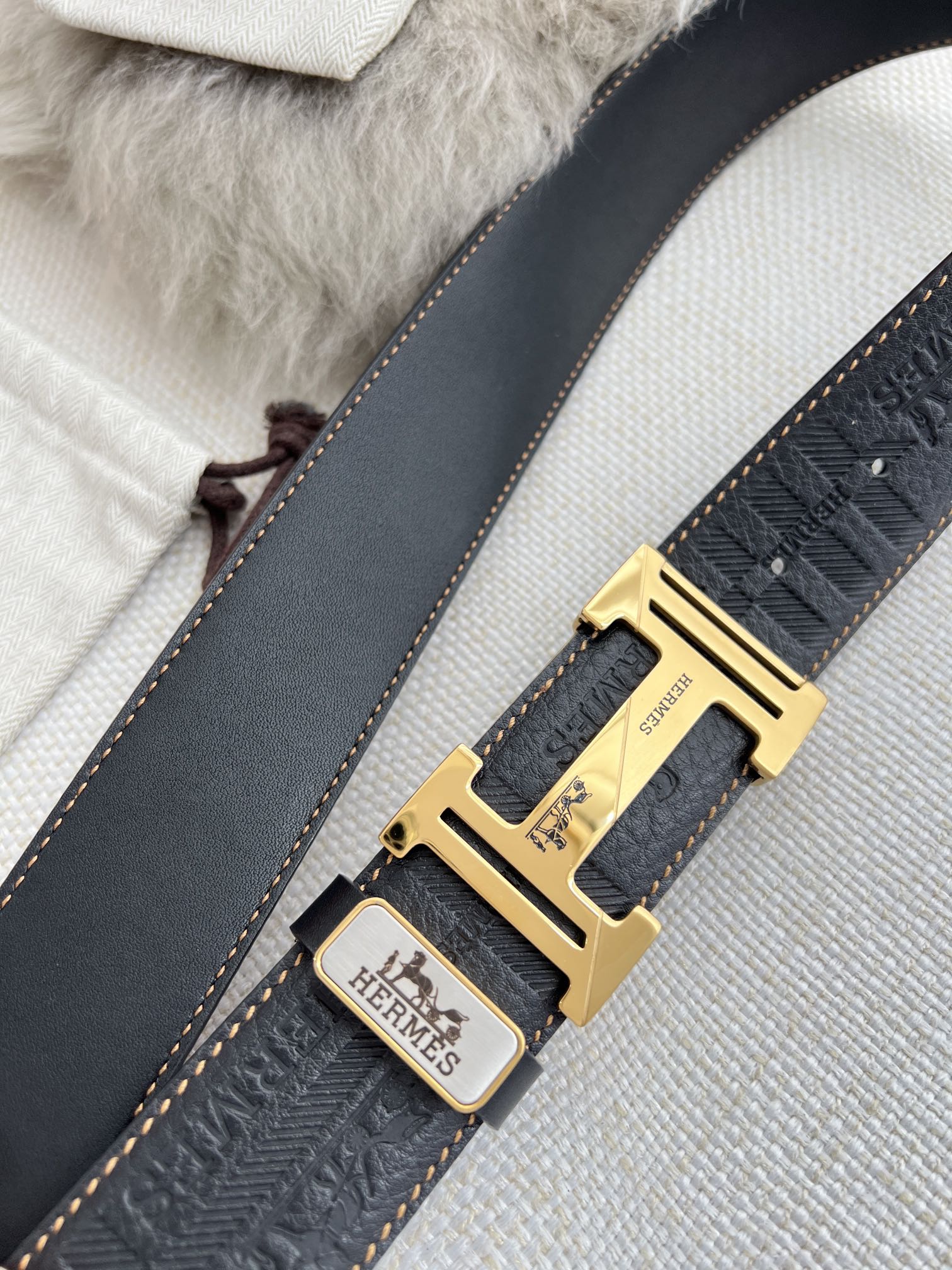 Hermes Men Belt Width 3.8cm