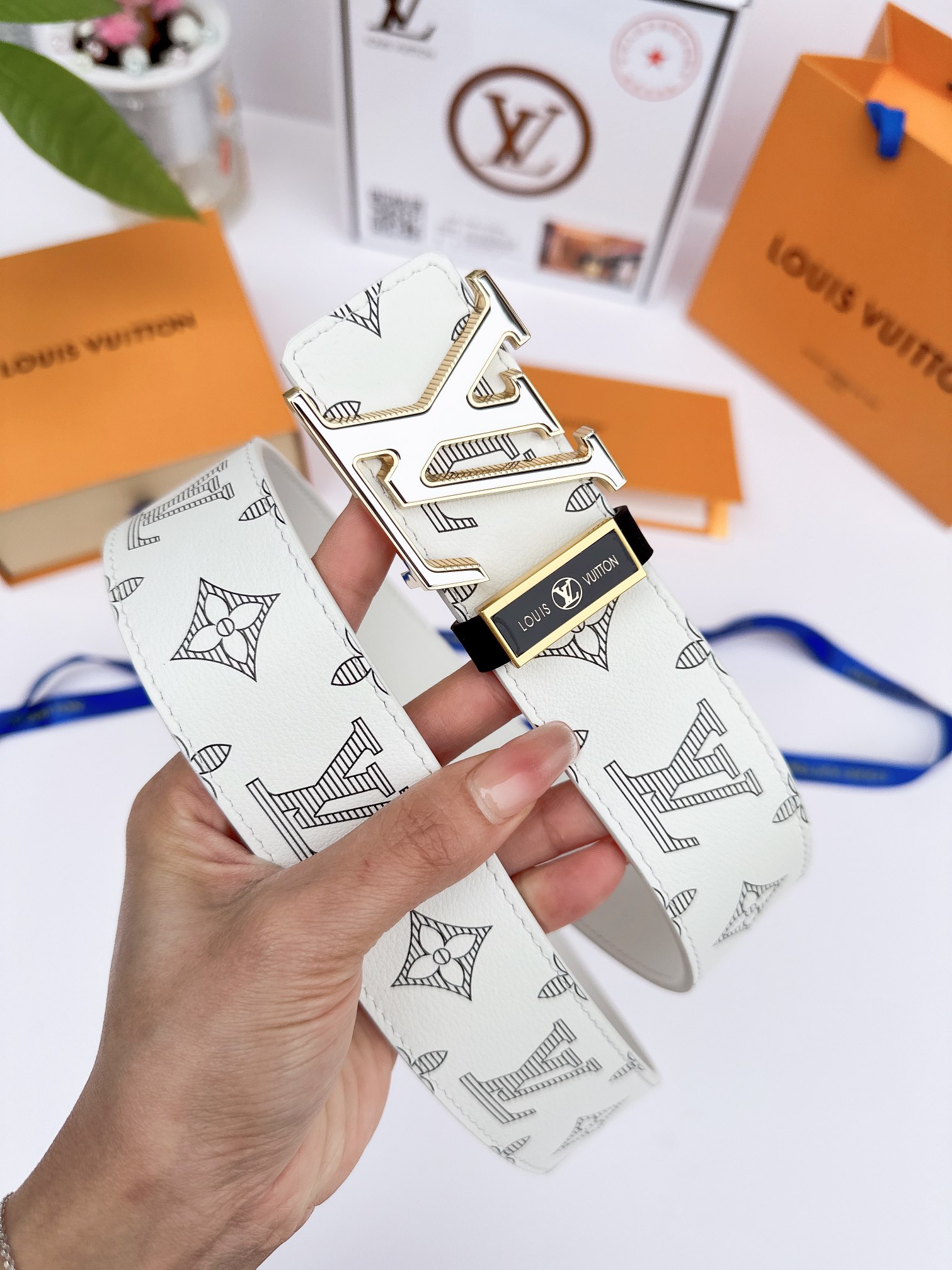 Louis Vuitton Men Belt Width 3.8cm