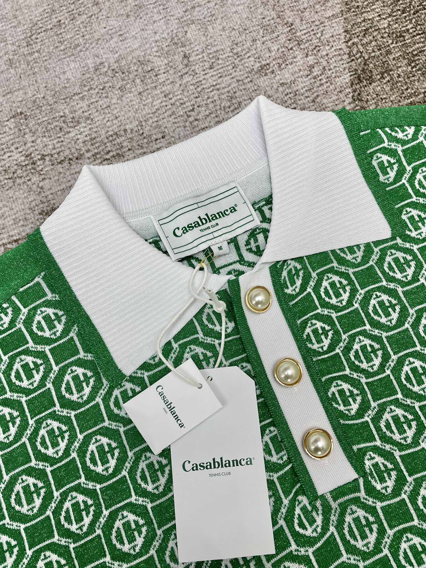 Casablanca Polo Shirt Size S-XL