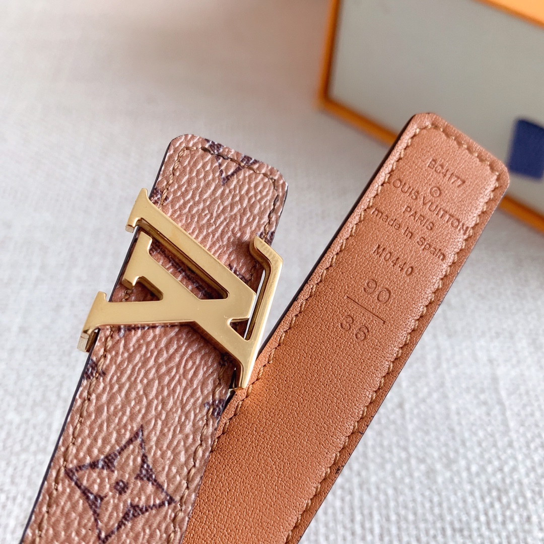 Louis Vuitton Women Belt Width 2cm
