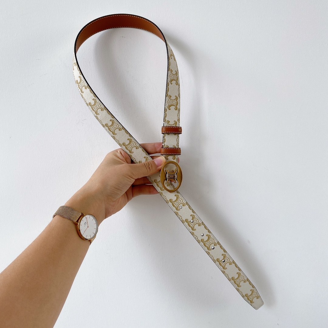 Celine Women Belt Width 2.5cm