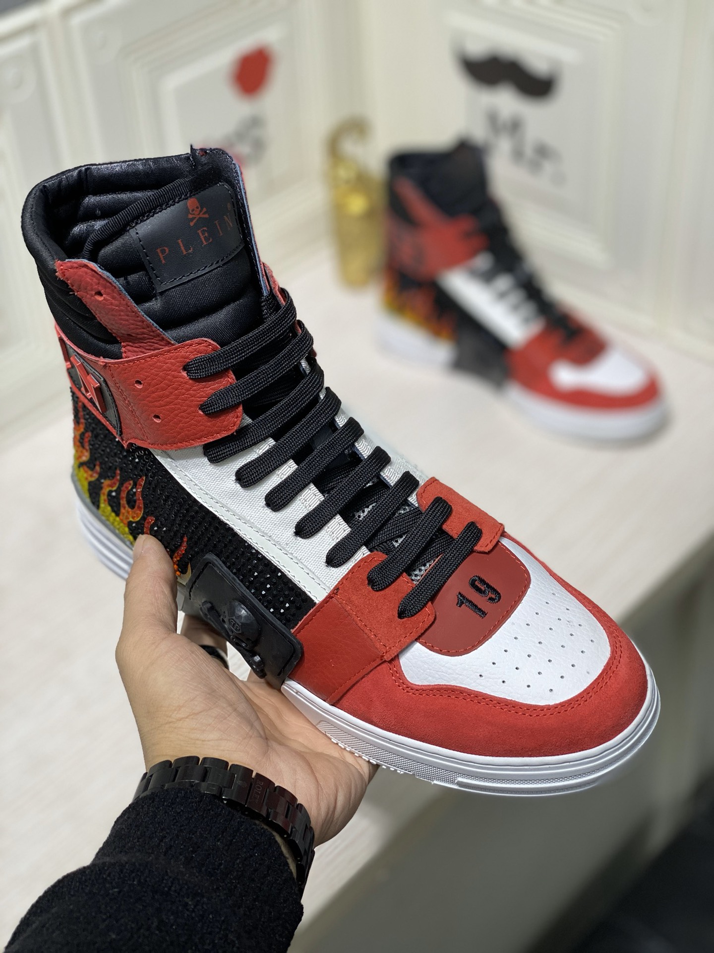 Philipp Plein Mens Outdoor Sneakers Shoes 38 - 45