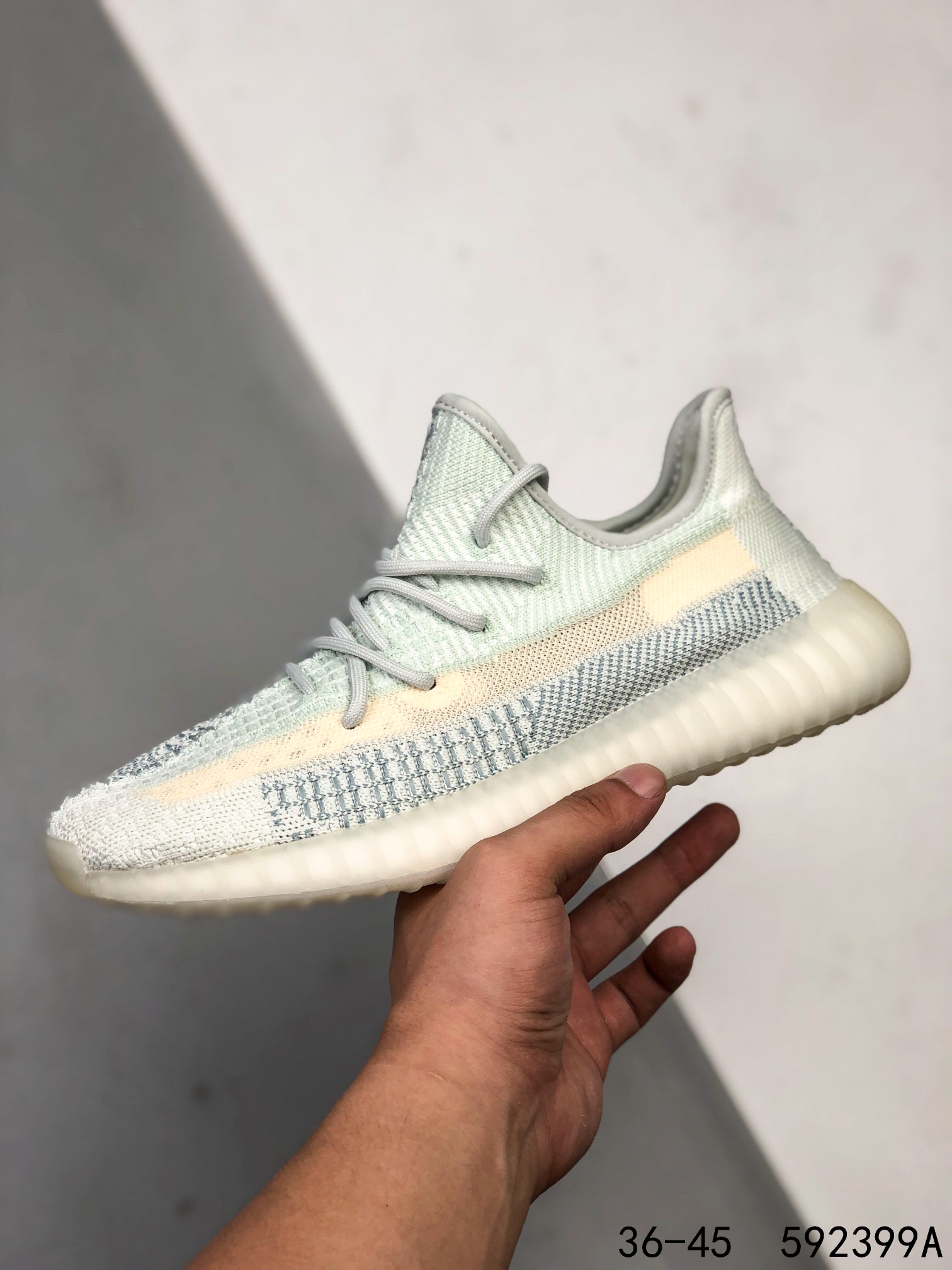 Yeezy 350 Boost 350 V2 Mens/Women Sneakers Shoes Light Green 36 - 45
