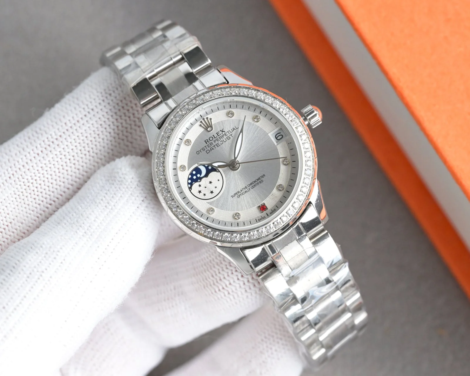 Rolex Lady Datejust 36mm Diamond Stainless Steel