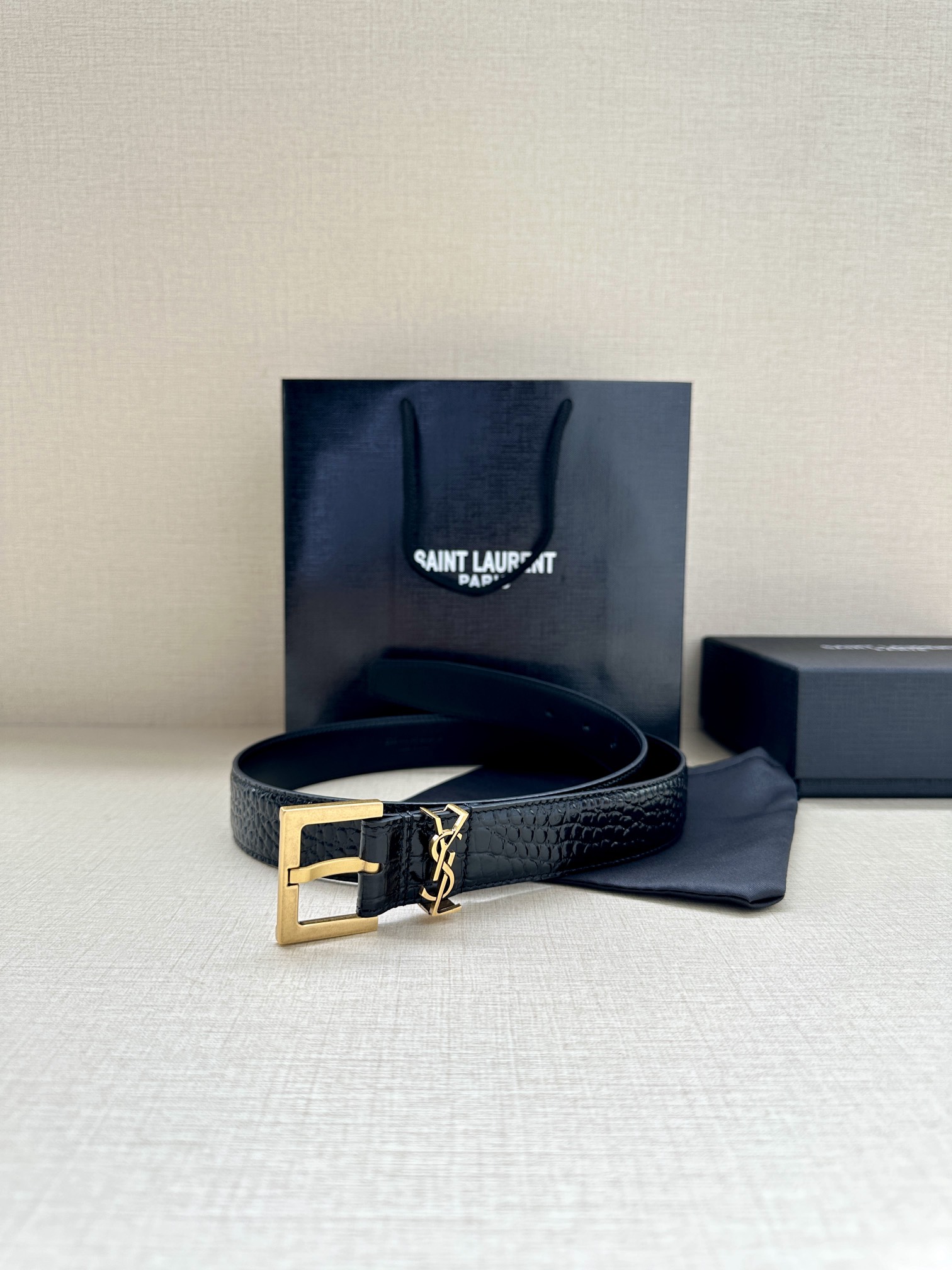 YSL Women Belt Width 3cm