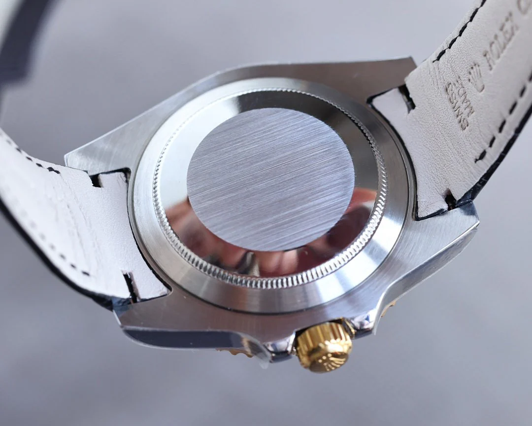 SUBMARINER DATE 40 STEEL CASE GOLD BLUE CERAMIC LEATHER