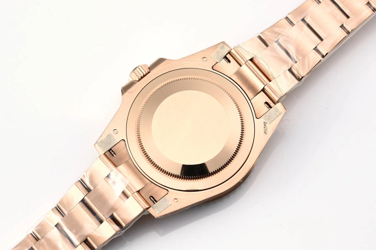 Rolex 25 GMT- Master 40mm Pink Gold Black Dial