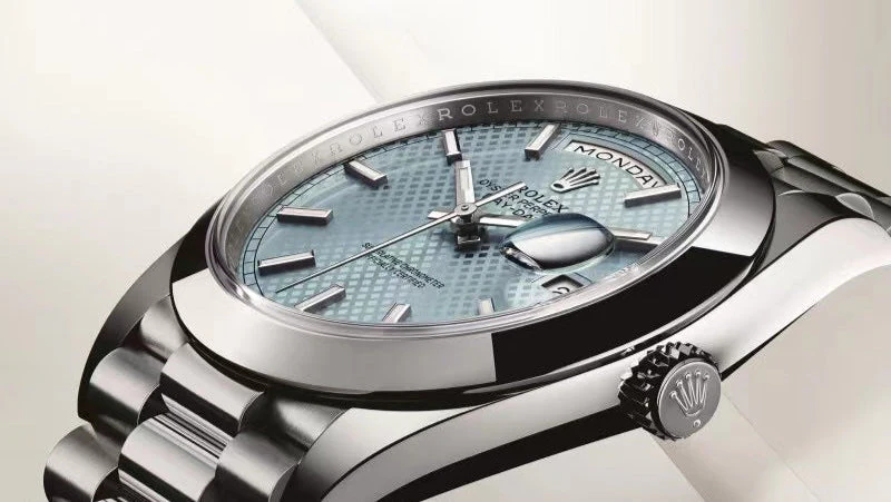 Rolex Datejust 41mm Silver Blue Dial