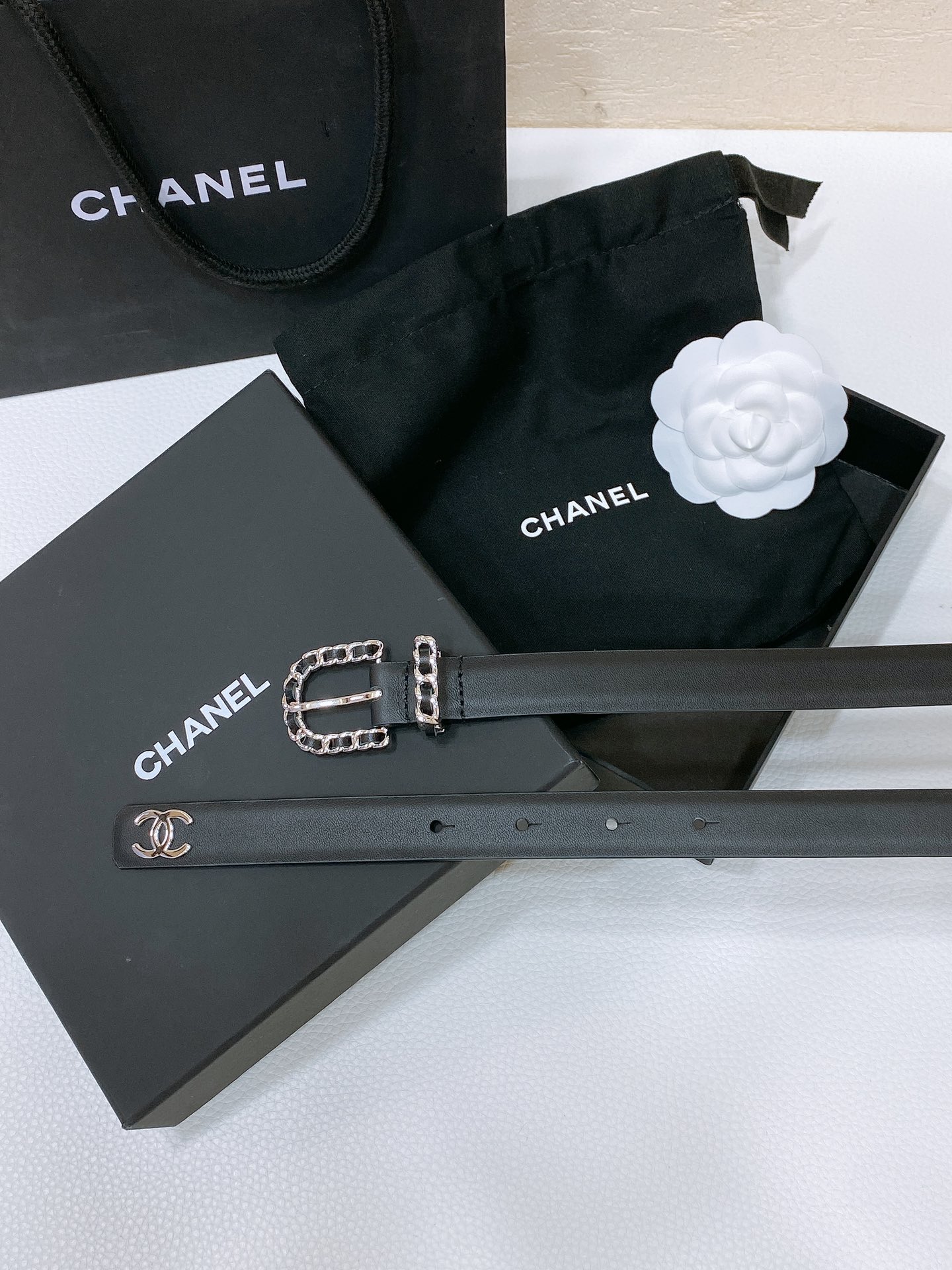 Chanel Women Belt Width 2cm