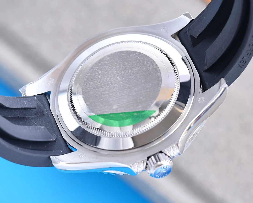 YACHT MASTER 42 CUSTOM DIAMOND BEZEL BLACK DIAL