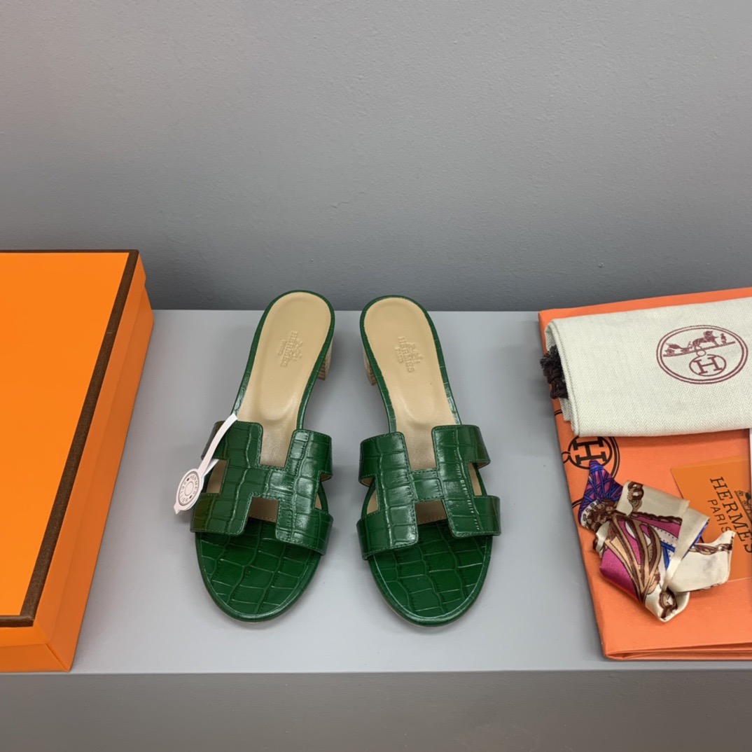 Hermes Oasis Sandals Size 35-41 6-Color