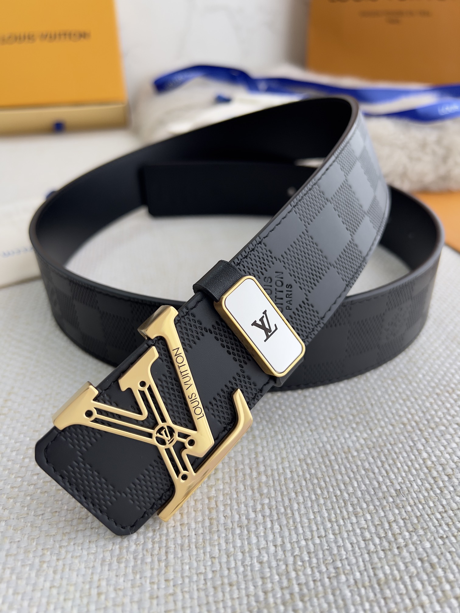Louis Vuitton Men Belt Width 3.8cm