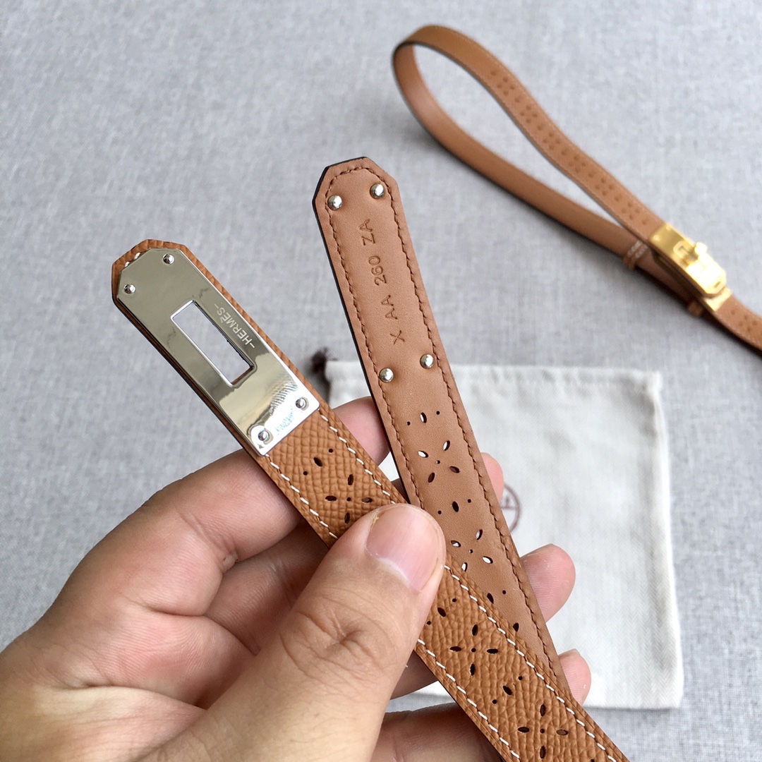 Hermes Kelly Women Belt Width 1.8cm
