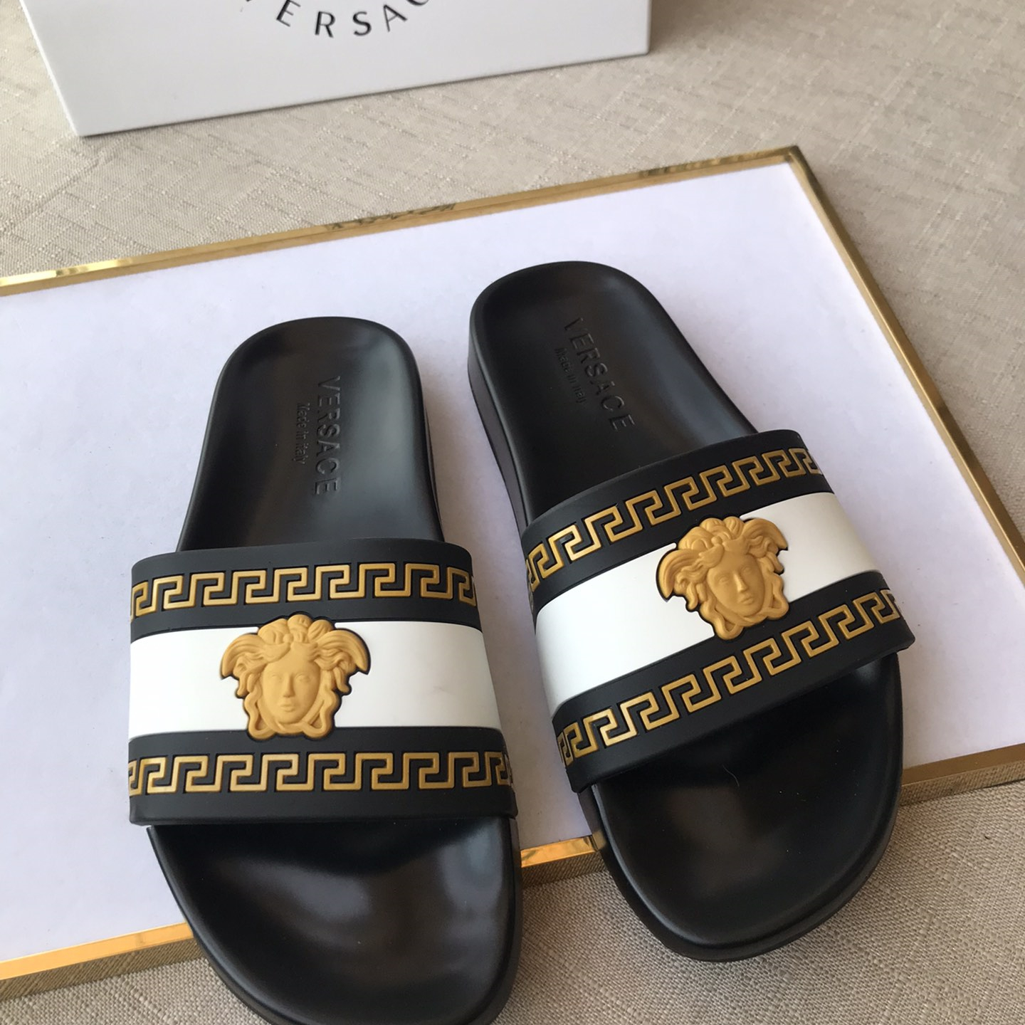 Versace Mens Women Sandals Gr. 36-46