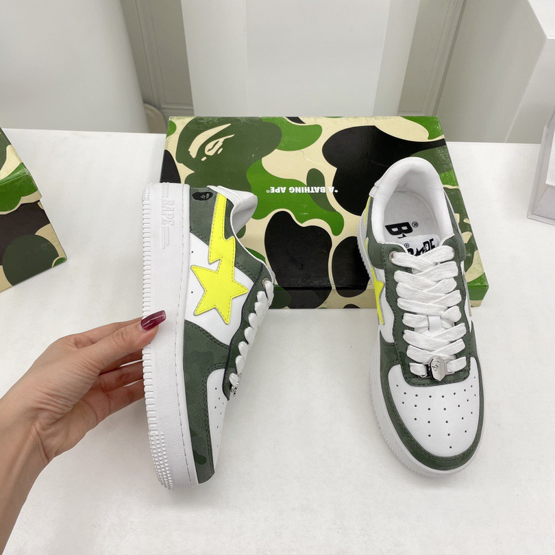 Bape STA Sneaker Size 36-45   10-Color