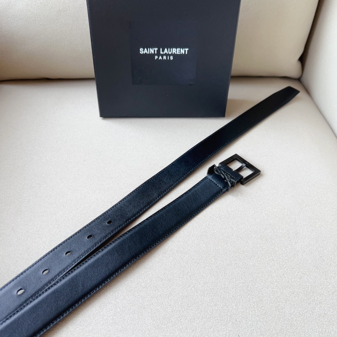 YSL Women Belt Width 3cm