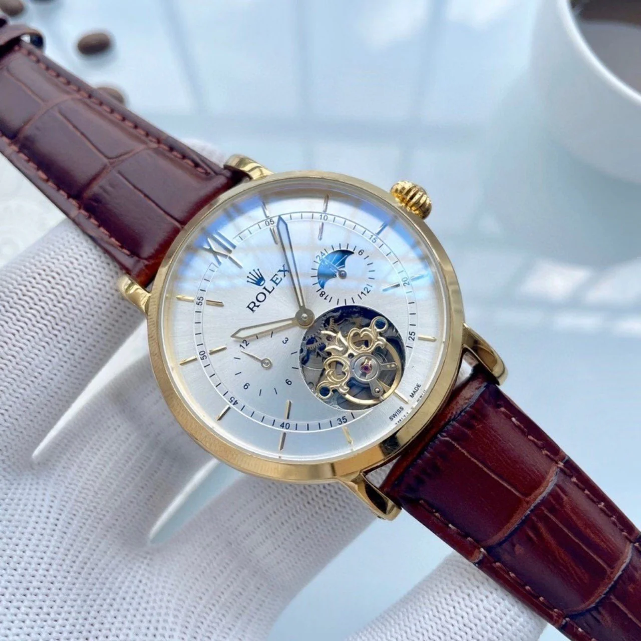 CELLINI SECOND TIME MOONPHASE TOURBILLON