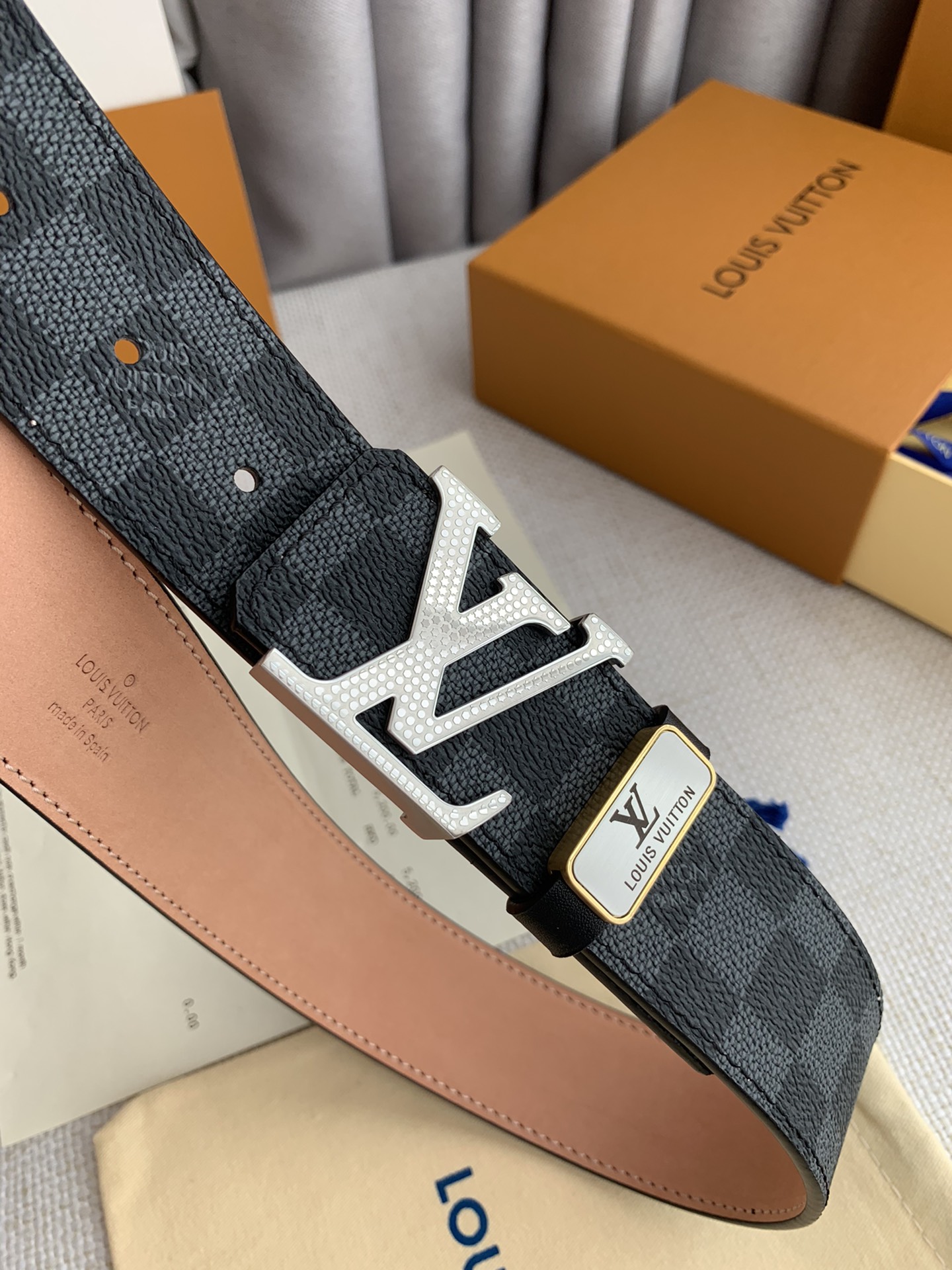Louis Vuitton Men Belt Width 3.8cm