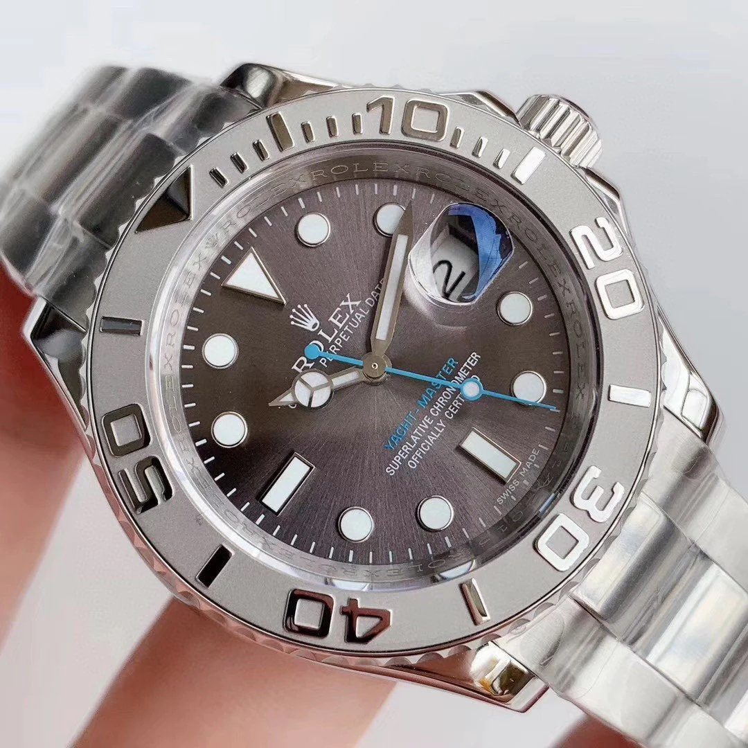 YACHT-MASTER 116622 STAINLESS STEEL GREY DIAL