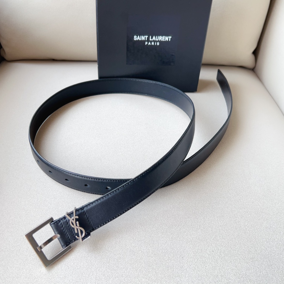 YSL Women Belt Width 3cm