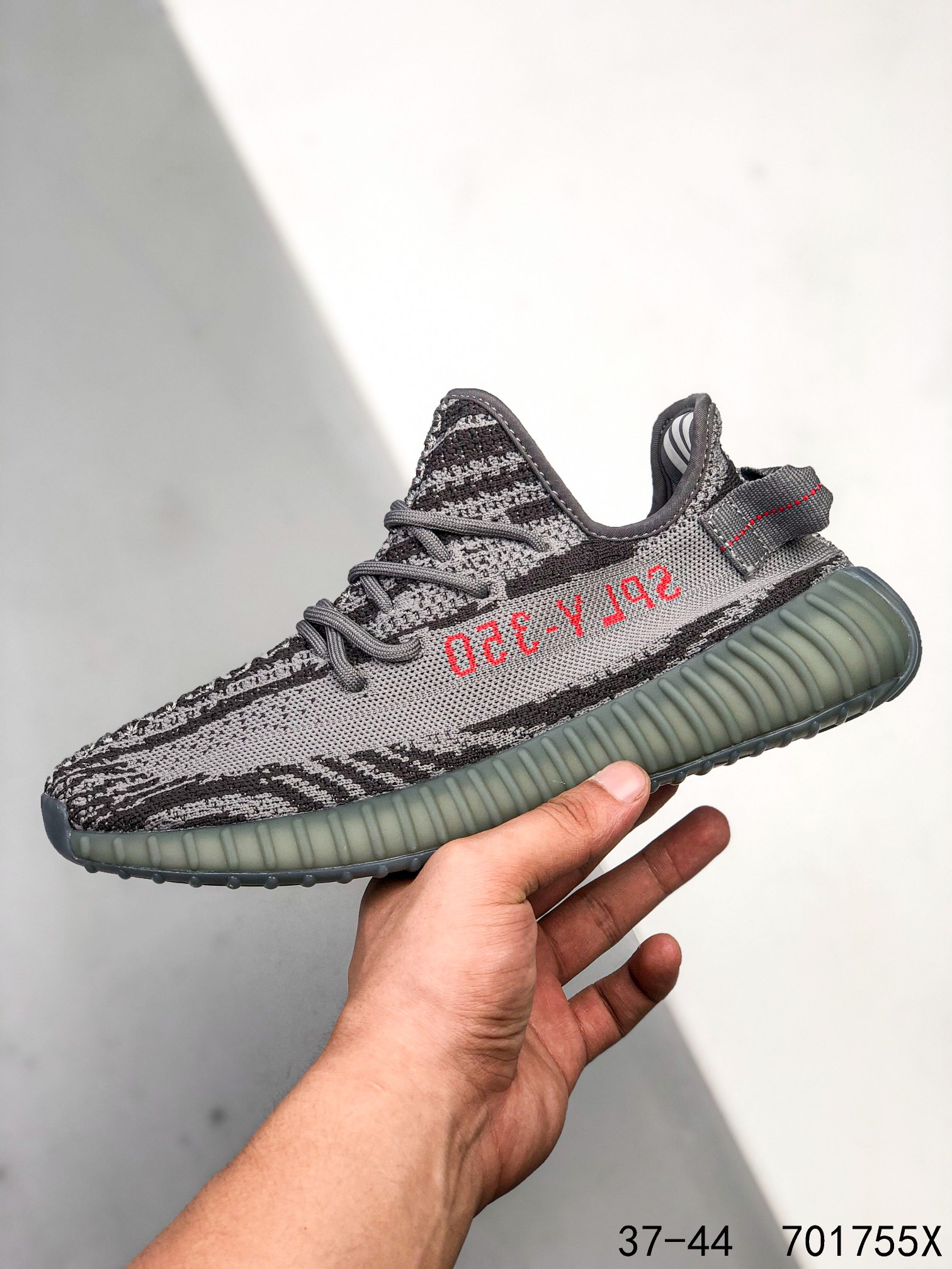 Yeezy 350 Boost 350 V2 Mens/Women Sneakers Shoes Dark Gray 36 - 45