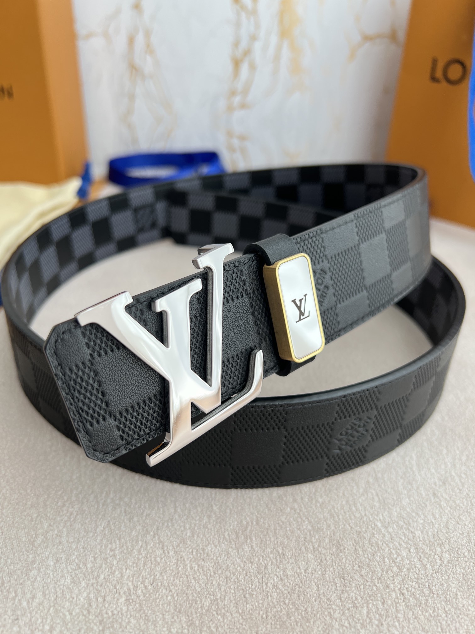 Louis Vuitton Men Belt Width 3.8cm