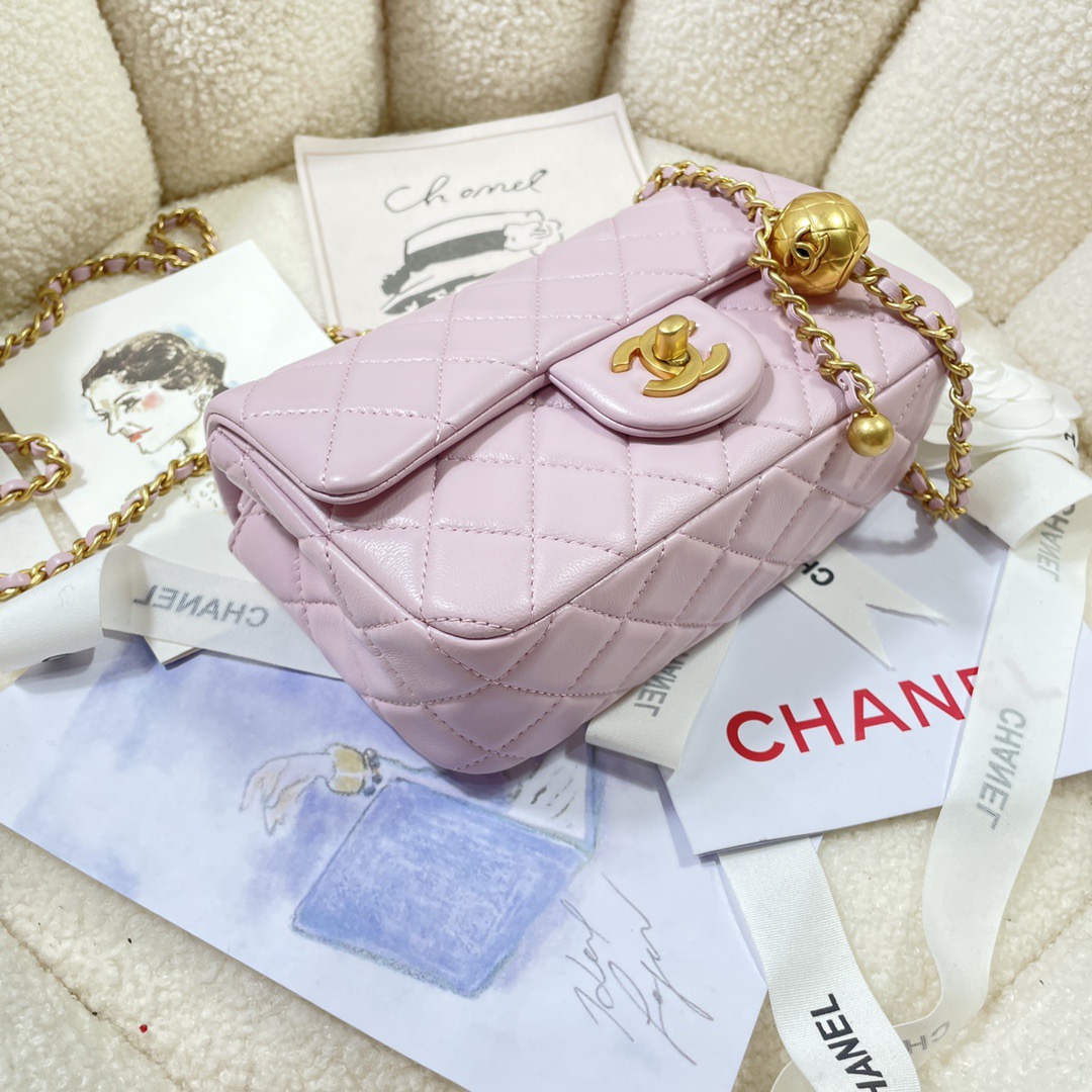 Chanel AS1787 Shoulder Bags Sheepskin 20cm