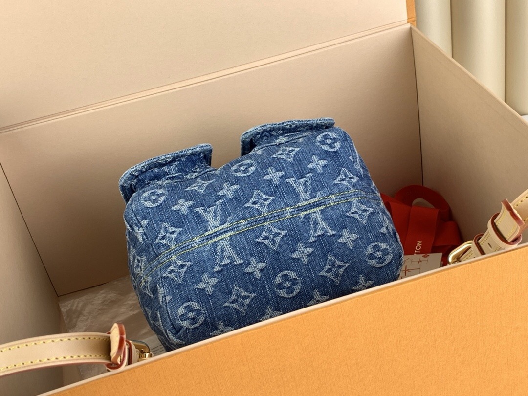 Louis Vuitton Venice Monogram denim Backpack Bags 20*20*11cm