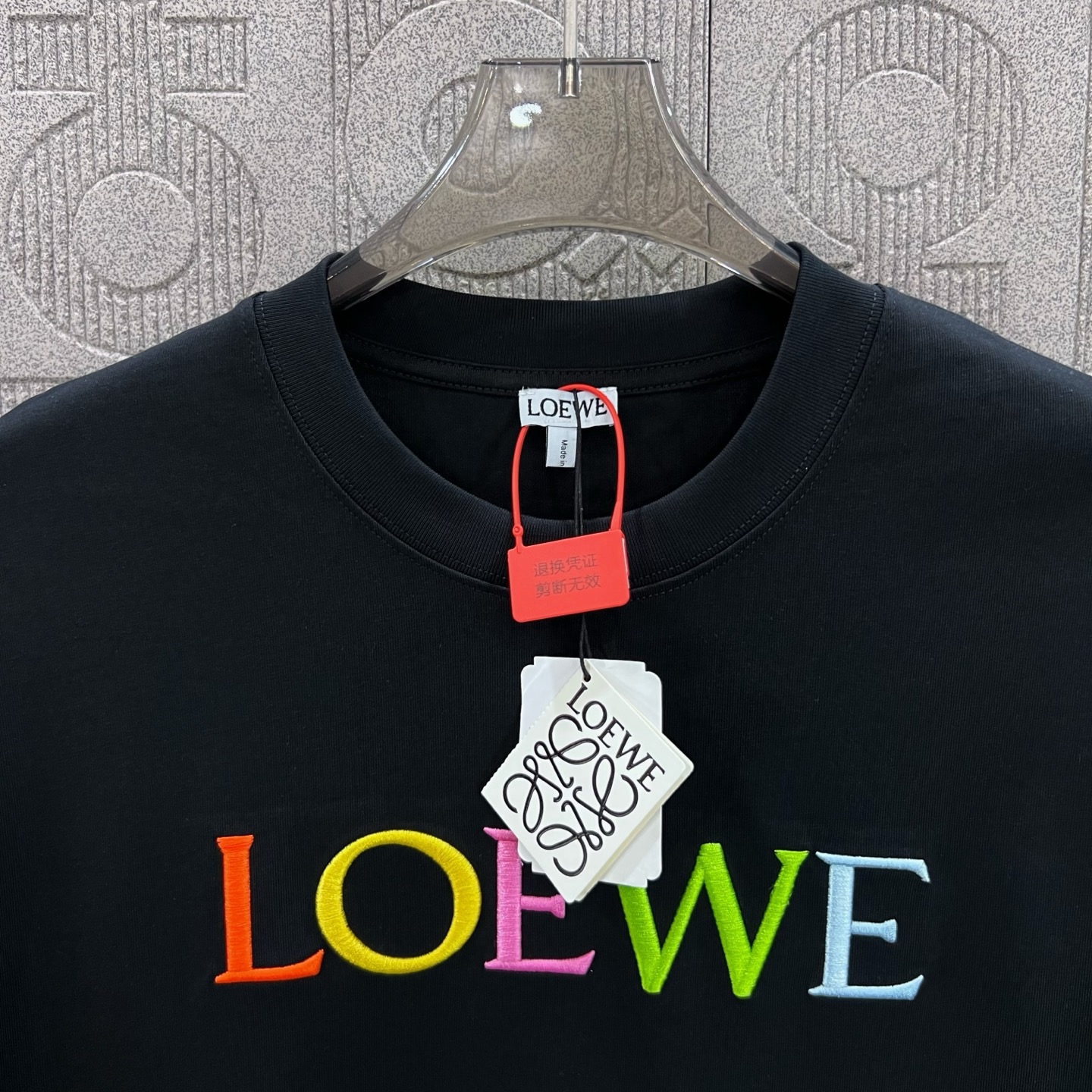 Loewe T Shirt  Embroider Logo Size XS-L