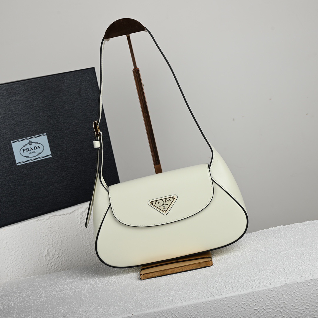 Prada 1BD358 Small Leather Shoulder Bags Size 25*15*5.5cm