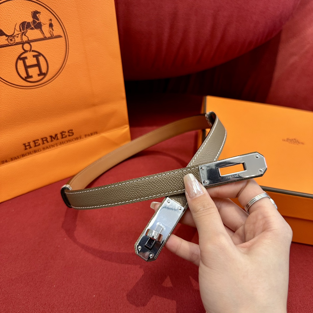 Hermes Women Belt Width 2cm