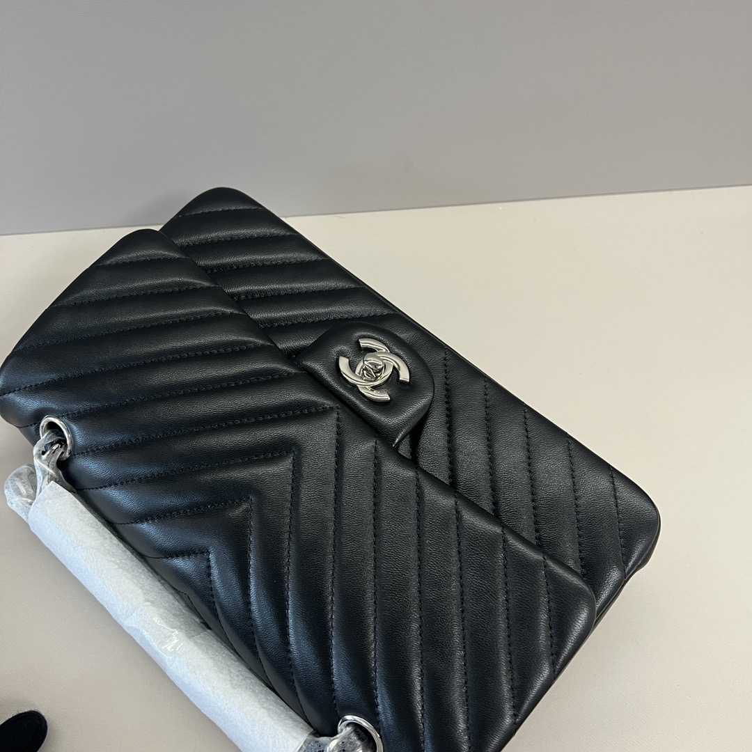 Chanel CF1112 Shoulder Bags Sheepskin 25cm