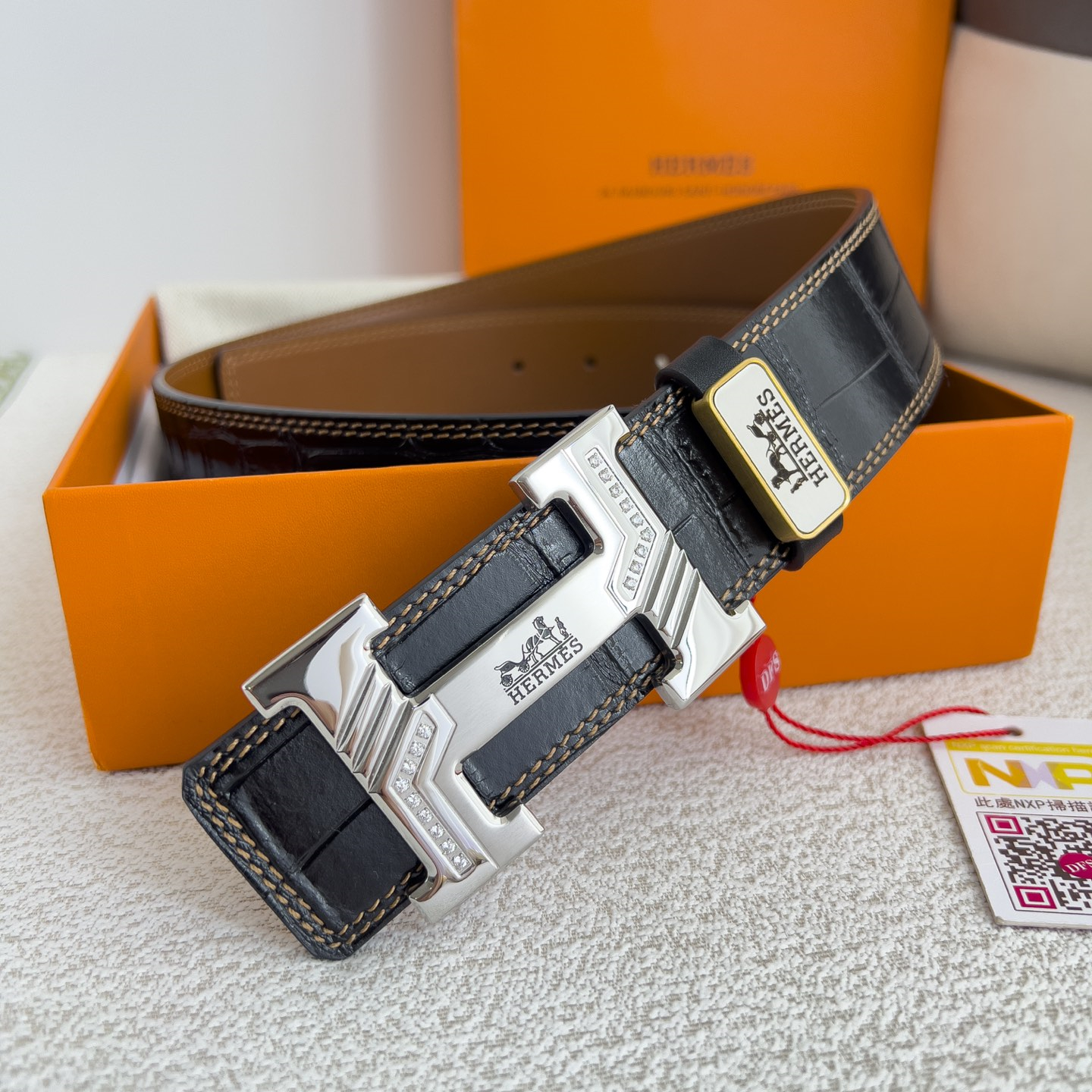 Hermes Men Belt Width 3.8cm