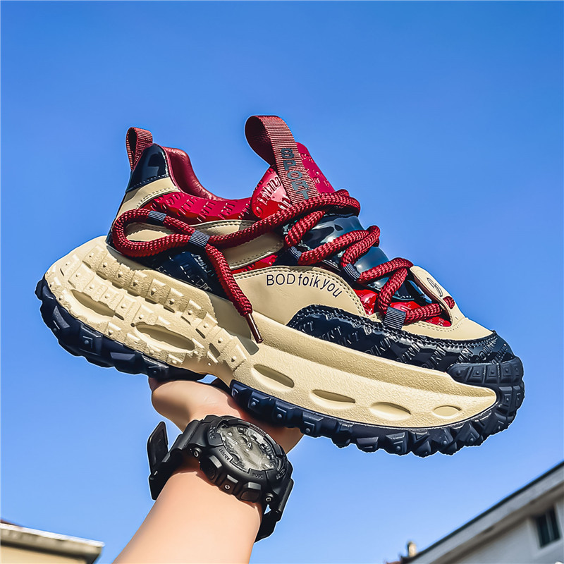 2026 Spring and Summer New Thick Soled Height Increasing Casual Sports Shoes for Men