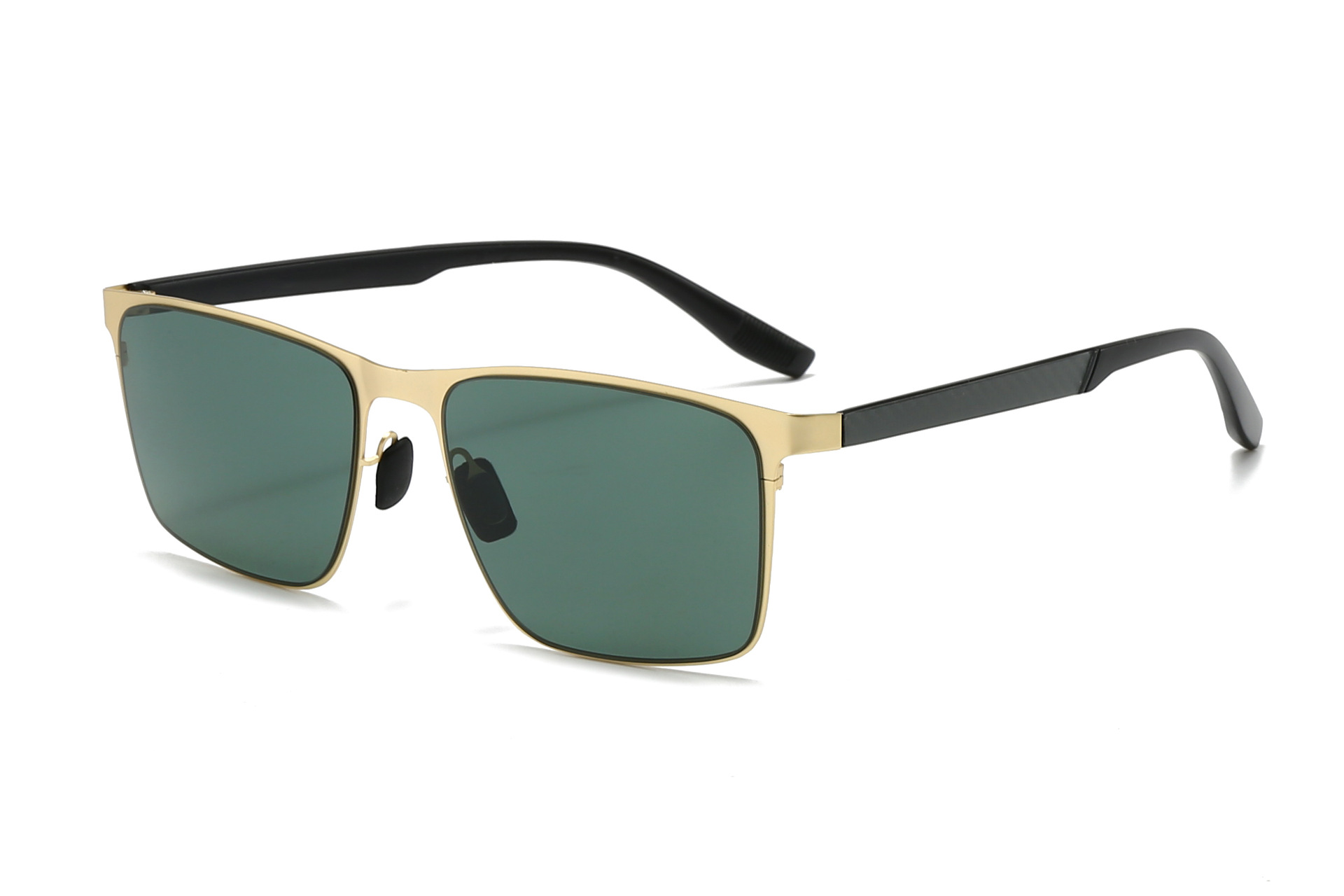 2026 New European and American Fashion Box Polarized Sunglasses for Men Outdoor Driving Simple Sunscreen Sunglasses for Men