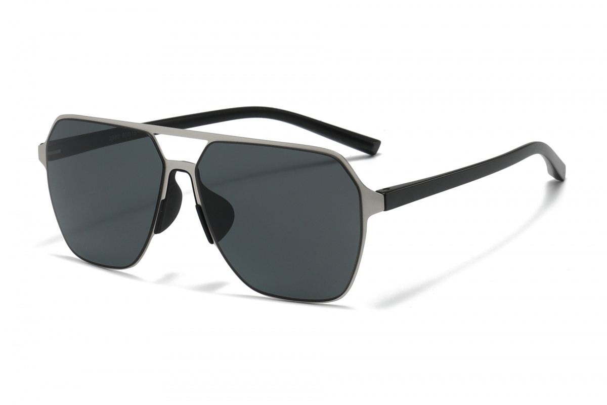 2026 New Fashion Box Polarized Sunglasses For Men, Double Beam Outdoor Driving Sunscreen Sunglasses For Men