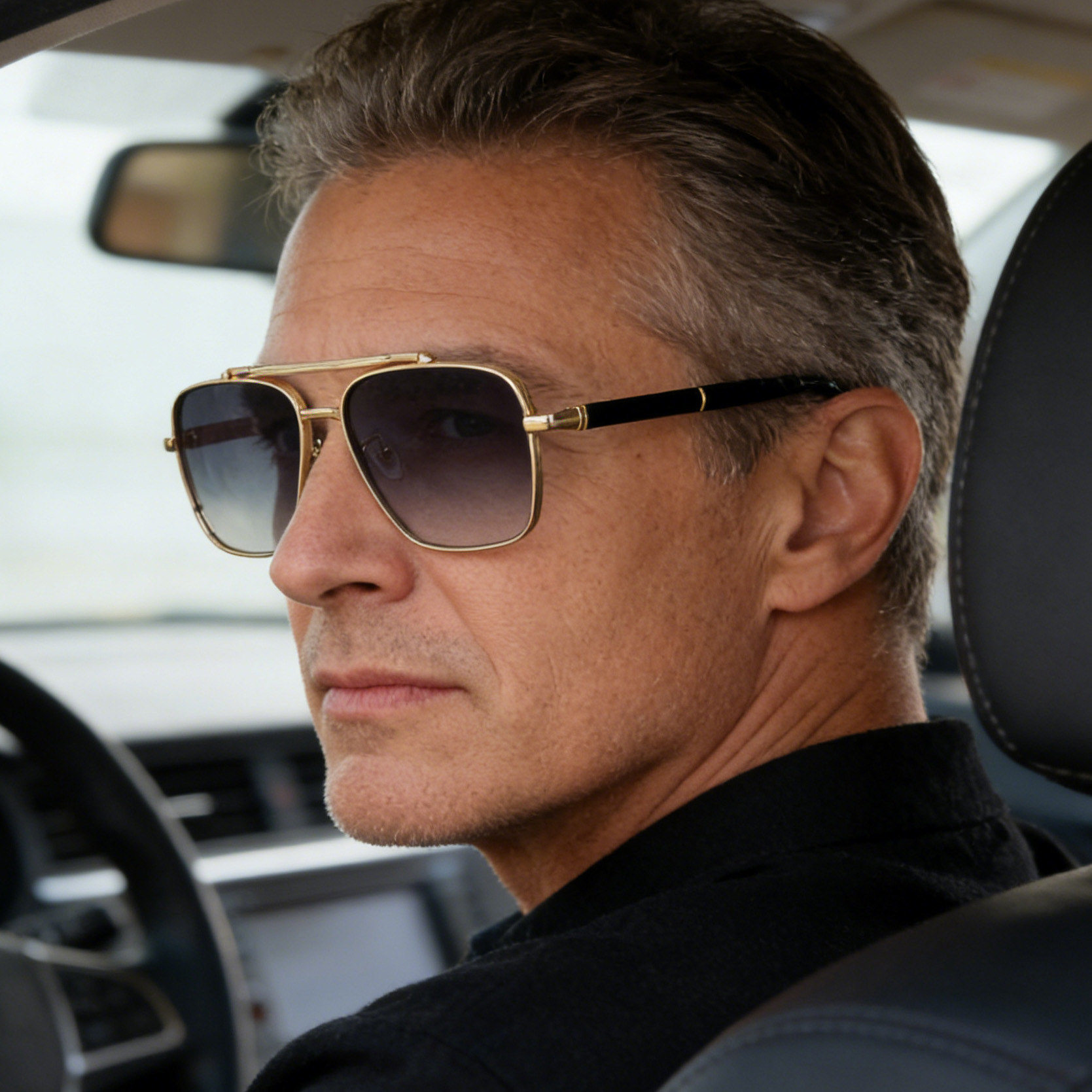 Leather Shoes Men's Winter Casual Retro Thick Sole Height Increasing German Formal Bright Color Trendy Shoes