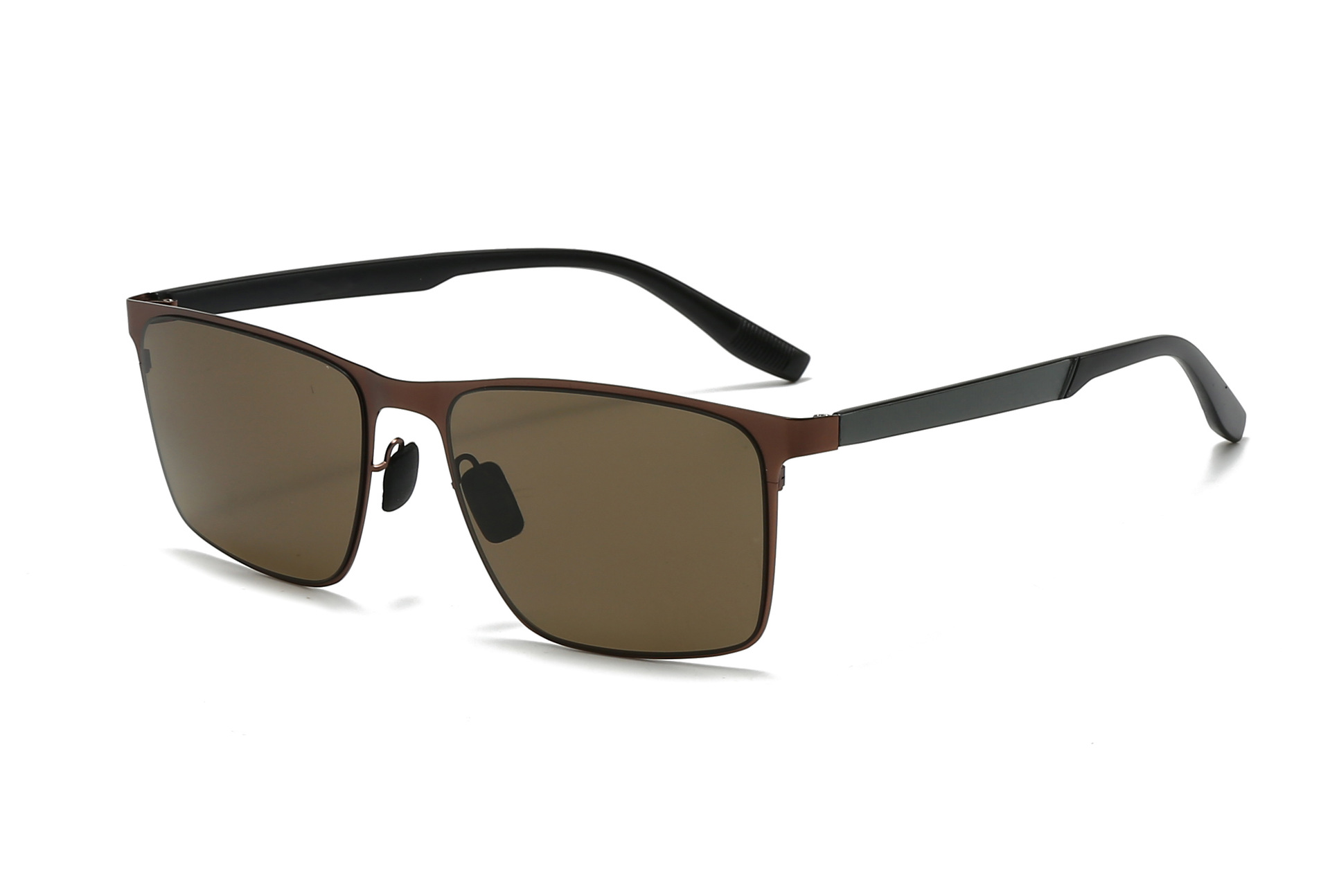 2026 New European and American Fashion Box Polarized Sunglasses for Men Outdoor Driving Simple Sunscreen Sunglasses for Men