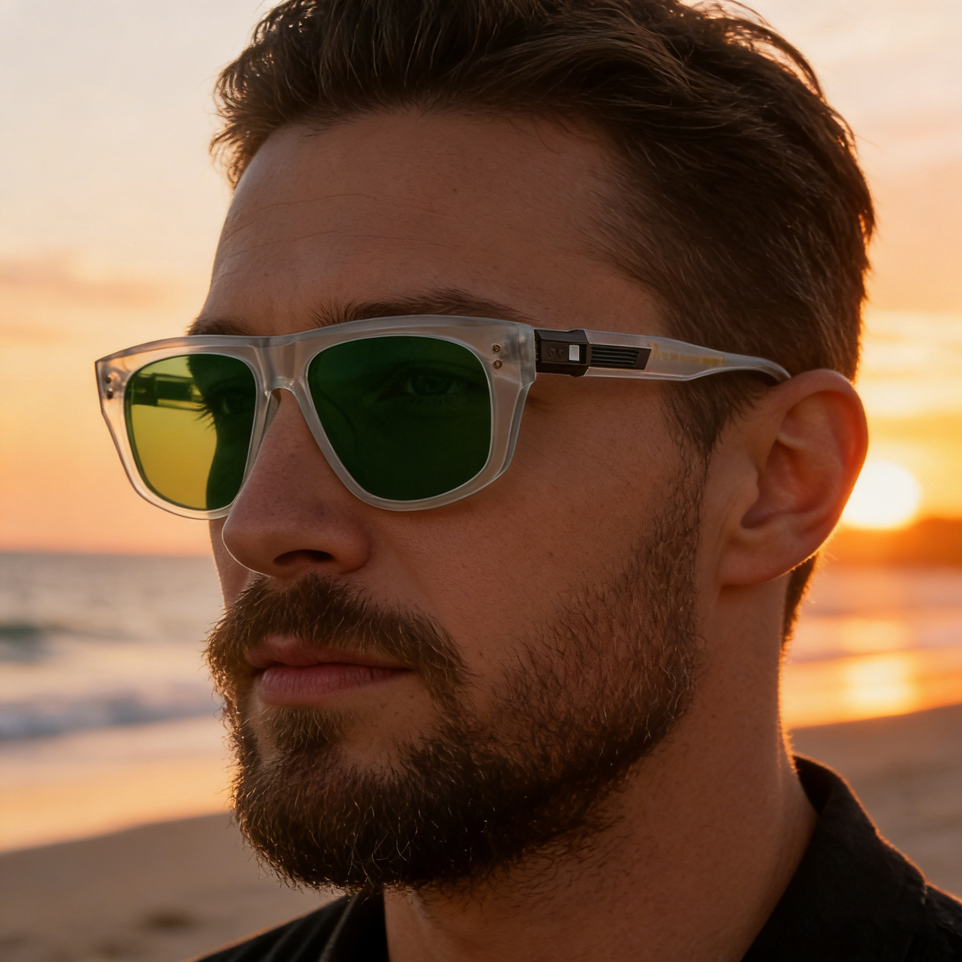 2026 New European and American Fashion Cat Eye Polarized Sunglasses Trendy Outdoor Sunscreen Driving Sunglasses