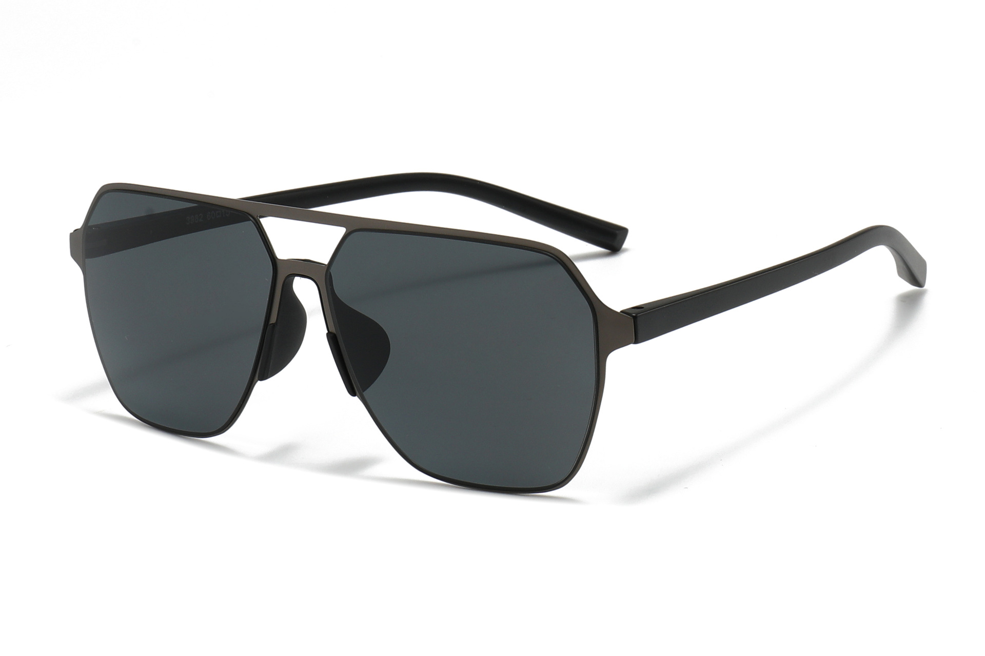 2026 New Fashion Box Polarized Sunglasses For Men, Double Beam Outdoor Driving Sunscreen Sunglasses For Men